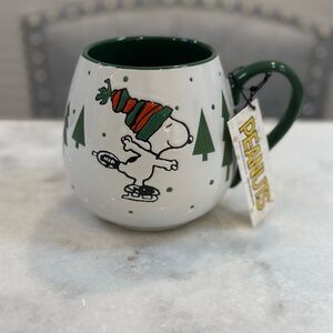 Peanuts 2025 Snoopy Winter Christmas Holiday Ceramic Microwave Safe Mug